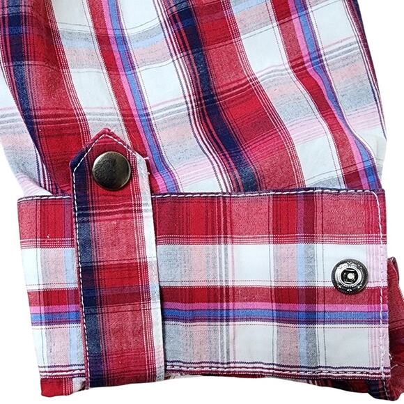Cj Banks VTG Multicolor Plaid  button Jacket  Breast Pockets Hip pockets W Small - Picture 12 of 15